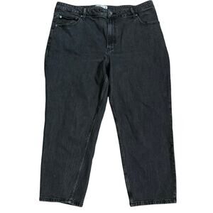 Abercrombie & Fitch A&F Plus Size 34 18 Short Jeans Curve Love Mom High Rise